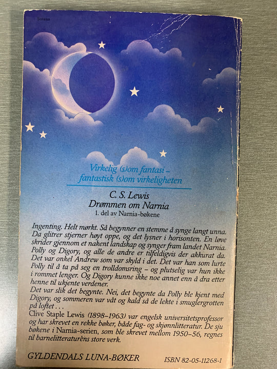 C.S. Lewis. Drømmen om Narnia. Bok.