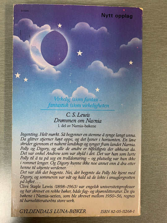 C.S. Lewis. Drømmen om Narnia. Bok.
