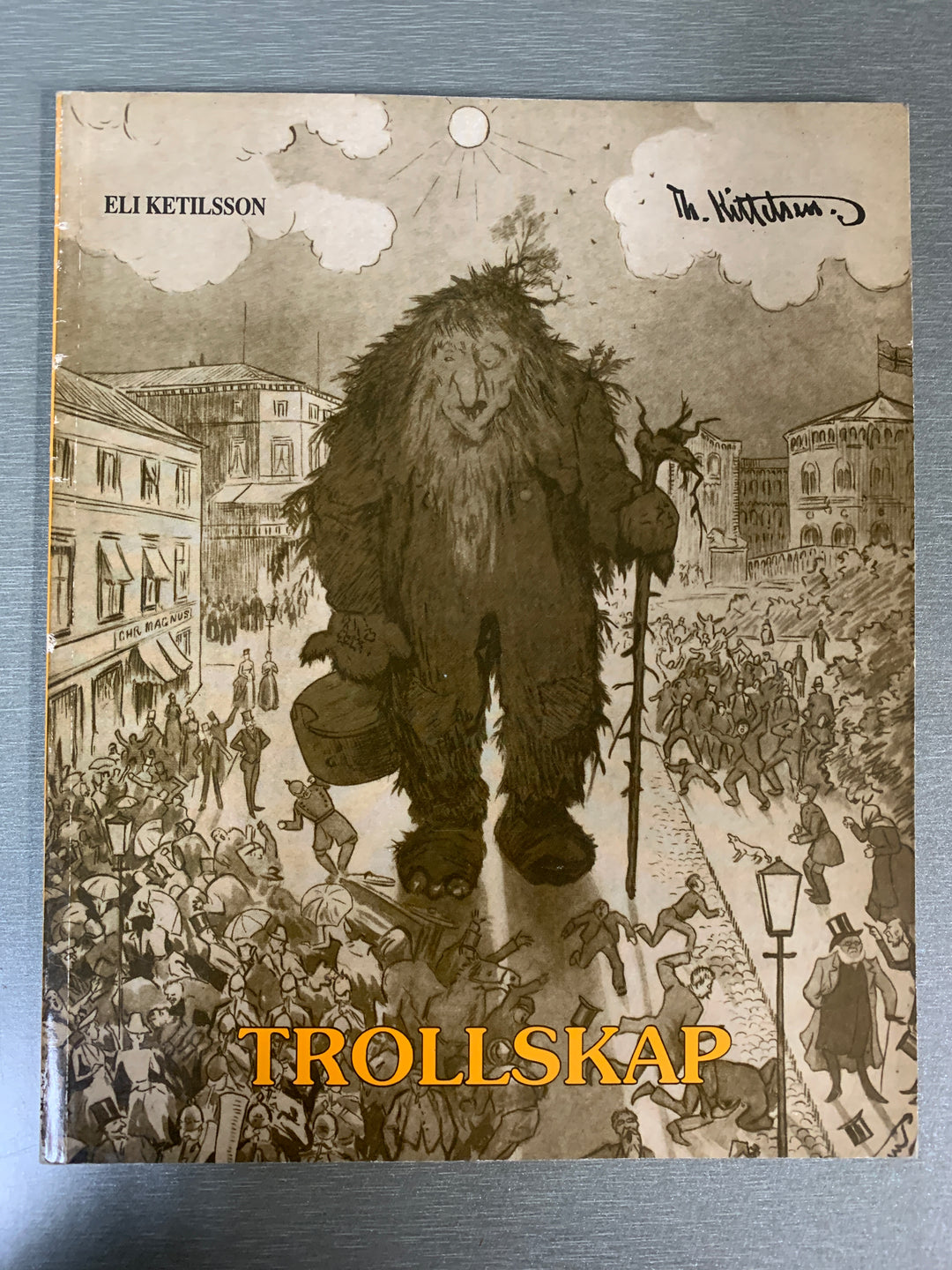 Eli Ketilsson. Trollskap. Bok.