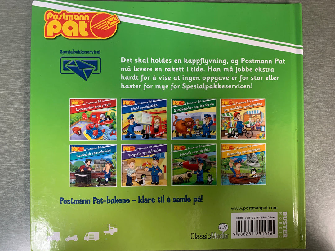Postmann Pat. Lynrask spesialpakke. Bok.