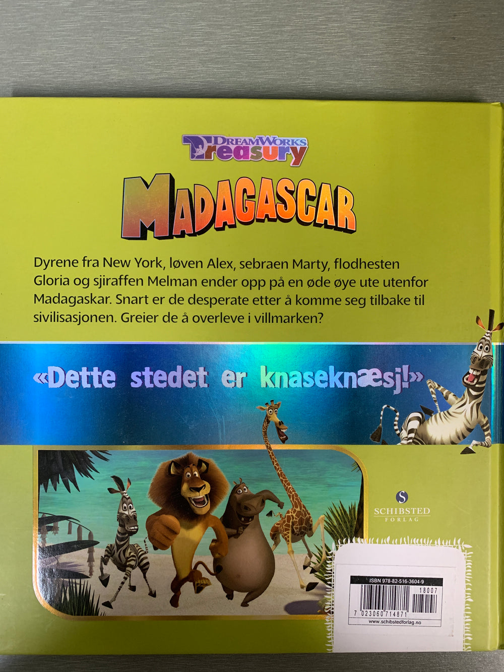 DreamWorks. Madagascar. Bok.