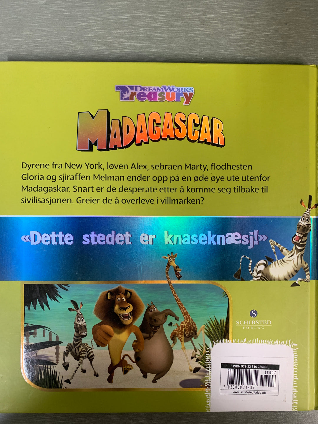 DreamWorks. Madagascar. Bok.