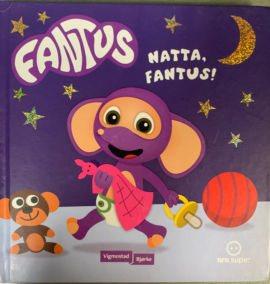 NRK Super. Fantus: Natta, Fantus! Bok.