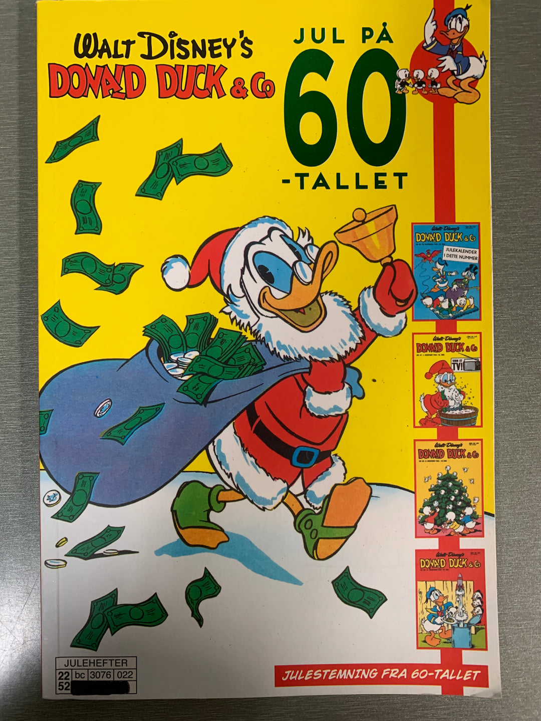 Walt Disney's Donald Duck & Co. Jul på 60-tallet. Bok.