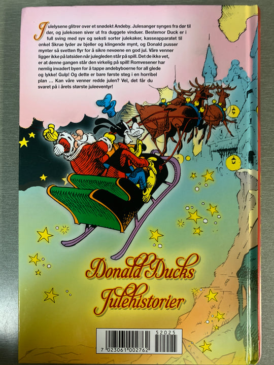 Walt Disney. Donald Ducks Julehistorier. Bok.