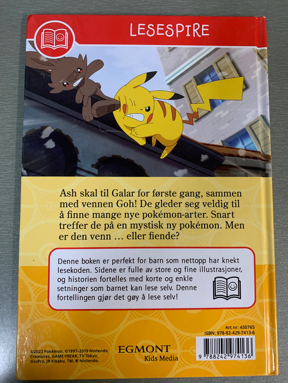 Pokémon. Velkommen til Galar!. Bok.
