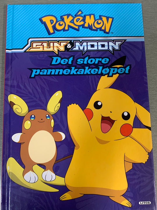 Pokémon. Det store pannekakeløpet. Bok.