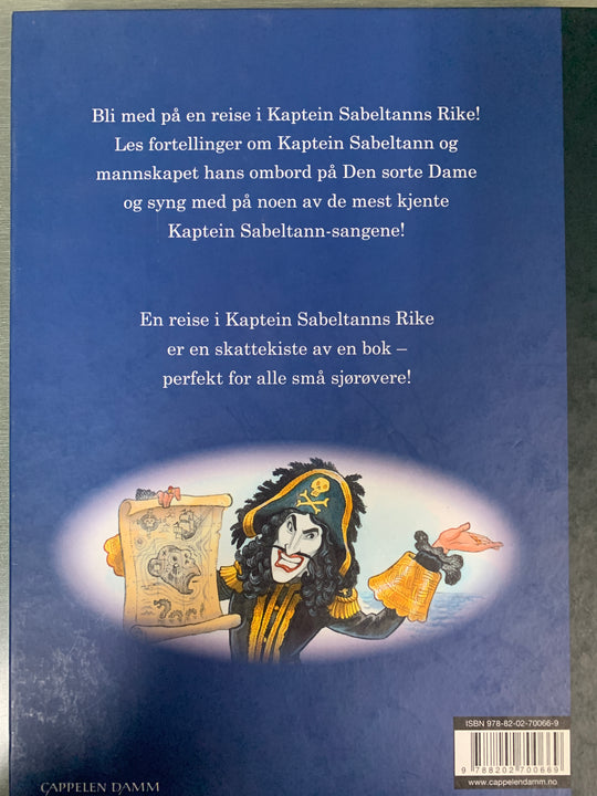 Terje Formoe og Egil Nyhus. En reise i Kaptein Sabeltanns rike. Bok.