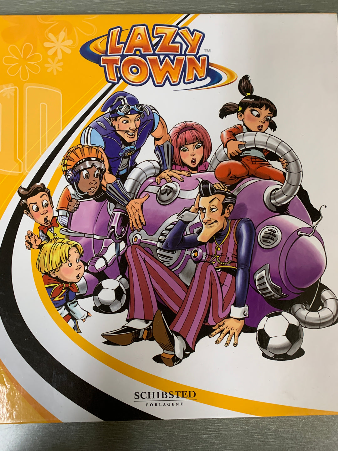 LazyTown. Bok.