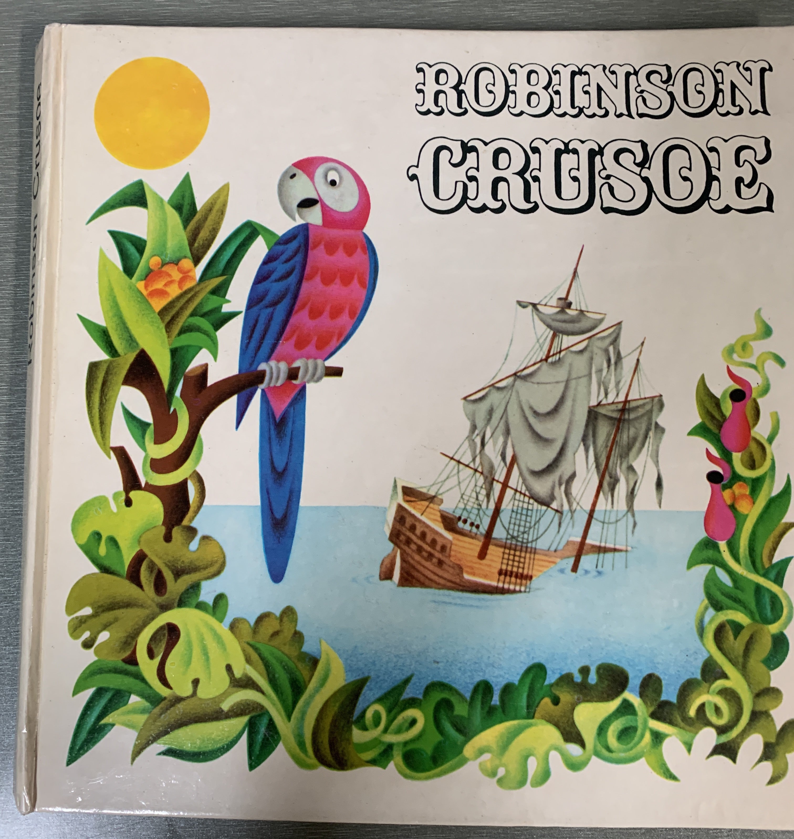 Daniel Defoe. Robinson Crusoe. Bok.