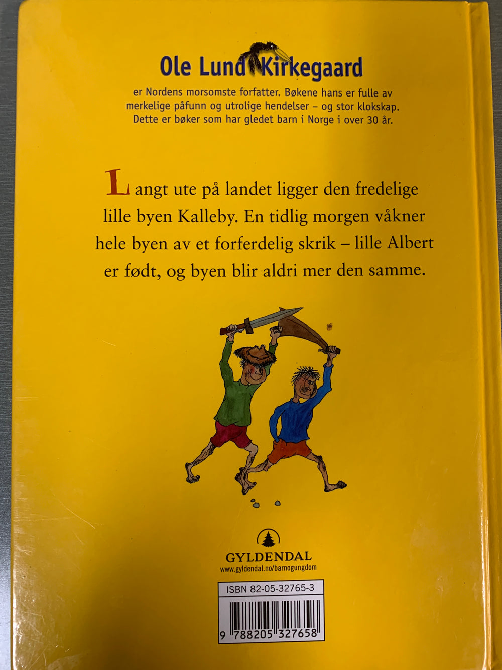 Ole Lund Kirkegaard: Albert og andre ugangskråker. Bok.