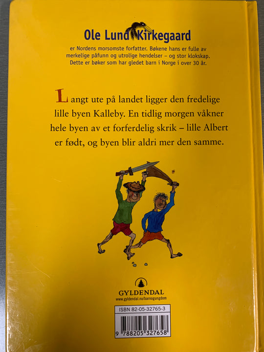 Ole Lund Kirkegaard: Albert og andre ugangskråker. Bok.