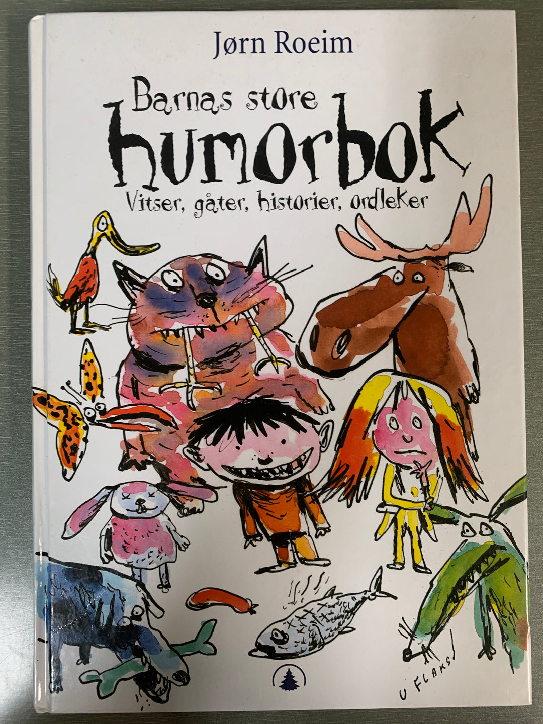 Jørn Roeim: Barnas store humorbok. Bok.