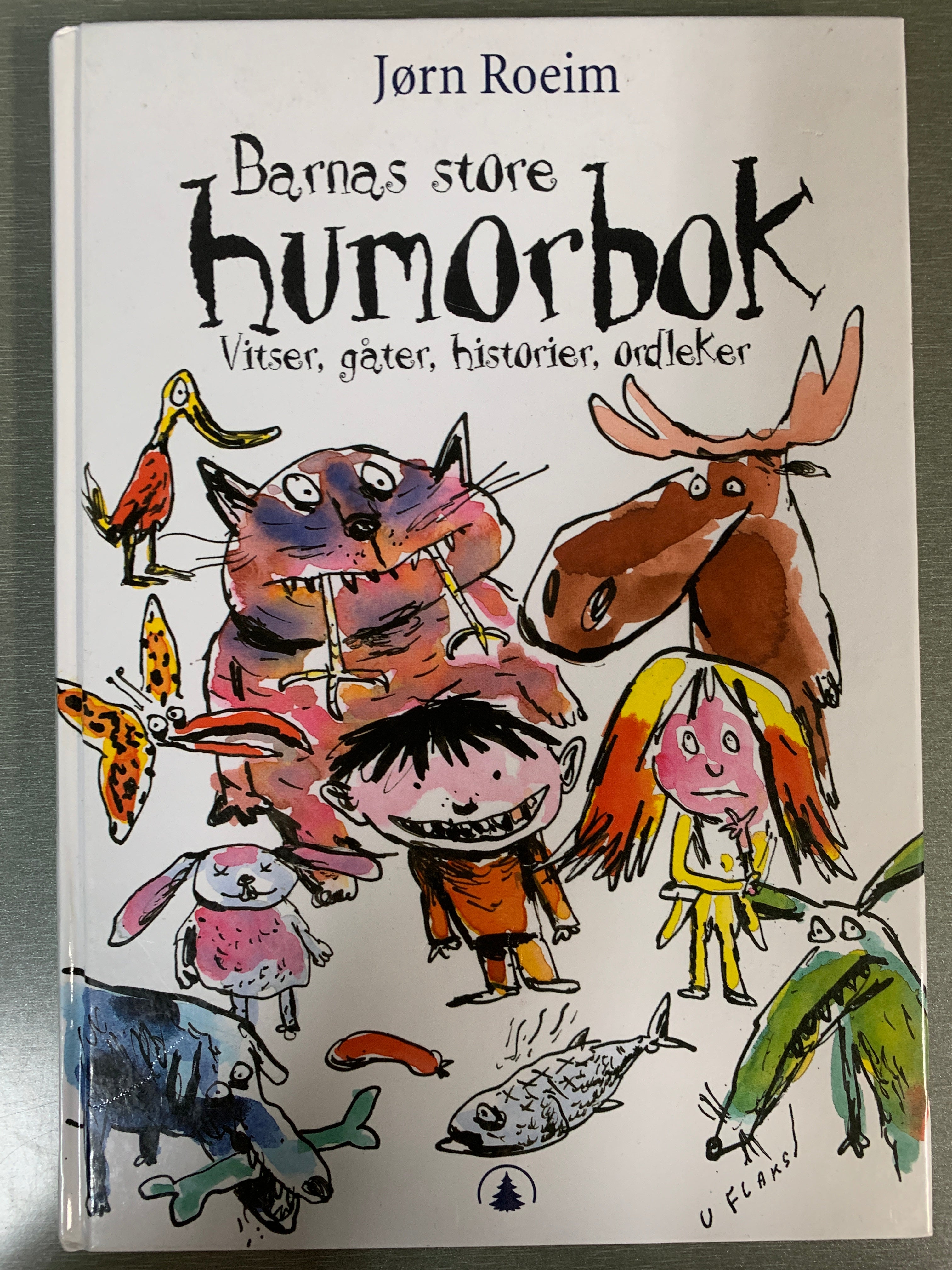 Jørn Roeim: Barnas store humorbok. Bok.