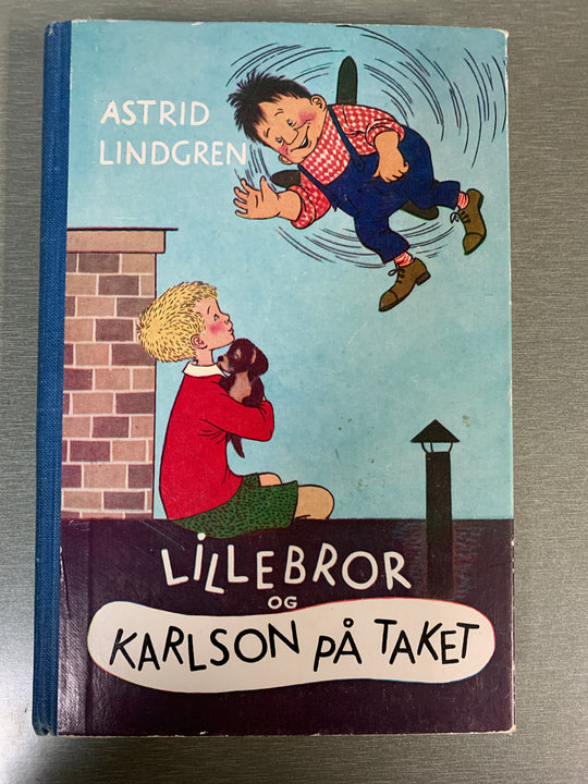 Astrid Lindgren. Lillebror og Karlson på taket. Bok.