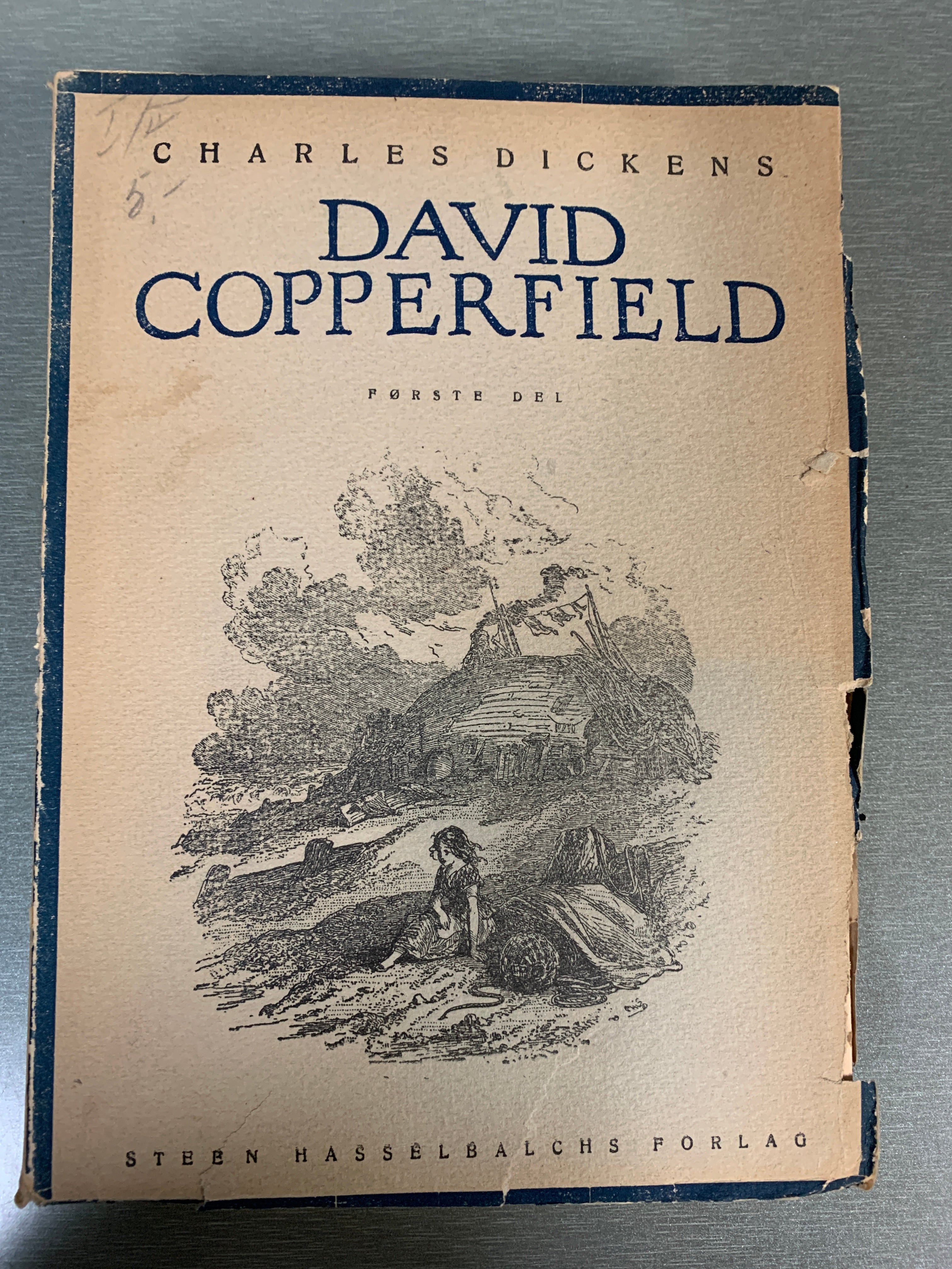 Charles Dickens. David Copperfield. Bok.