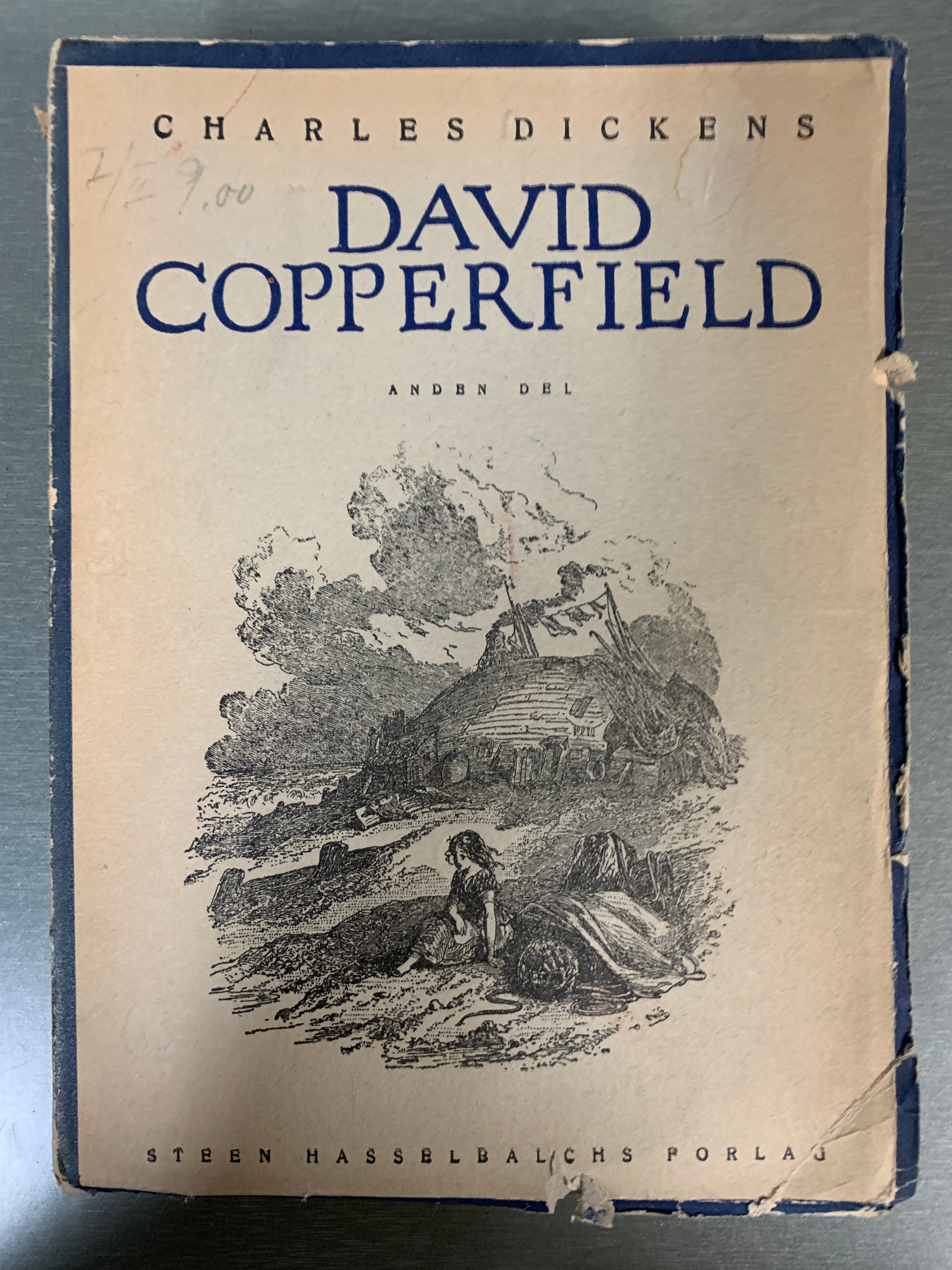 Charles Dickens. David Copperfield. Bok.