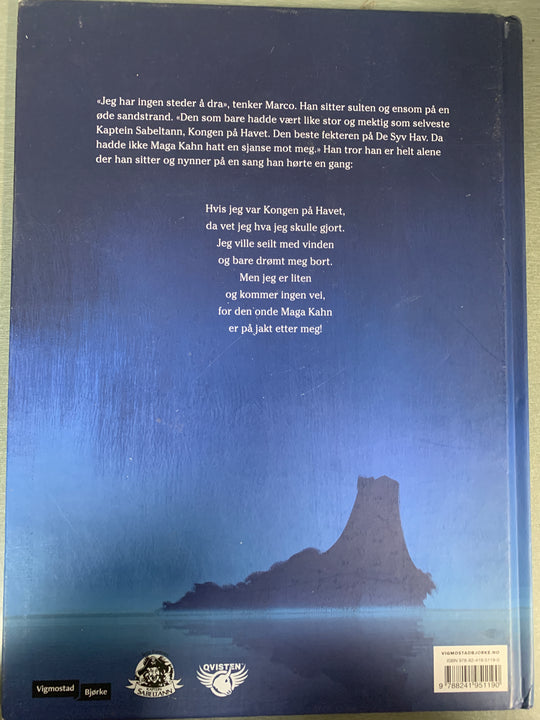 Terje Formoe. Kaptein Sabeltann - Kongen på havet. Bok.