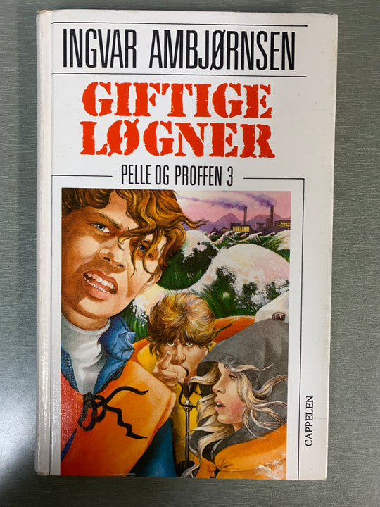 Ingvar Ambjørnsen. Giftige løgner. Bok.