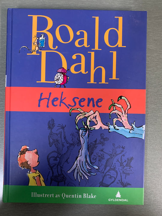Roald Dahl. Heksene. Bok.
