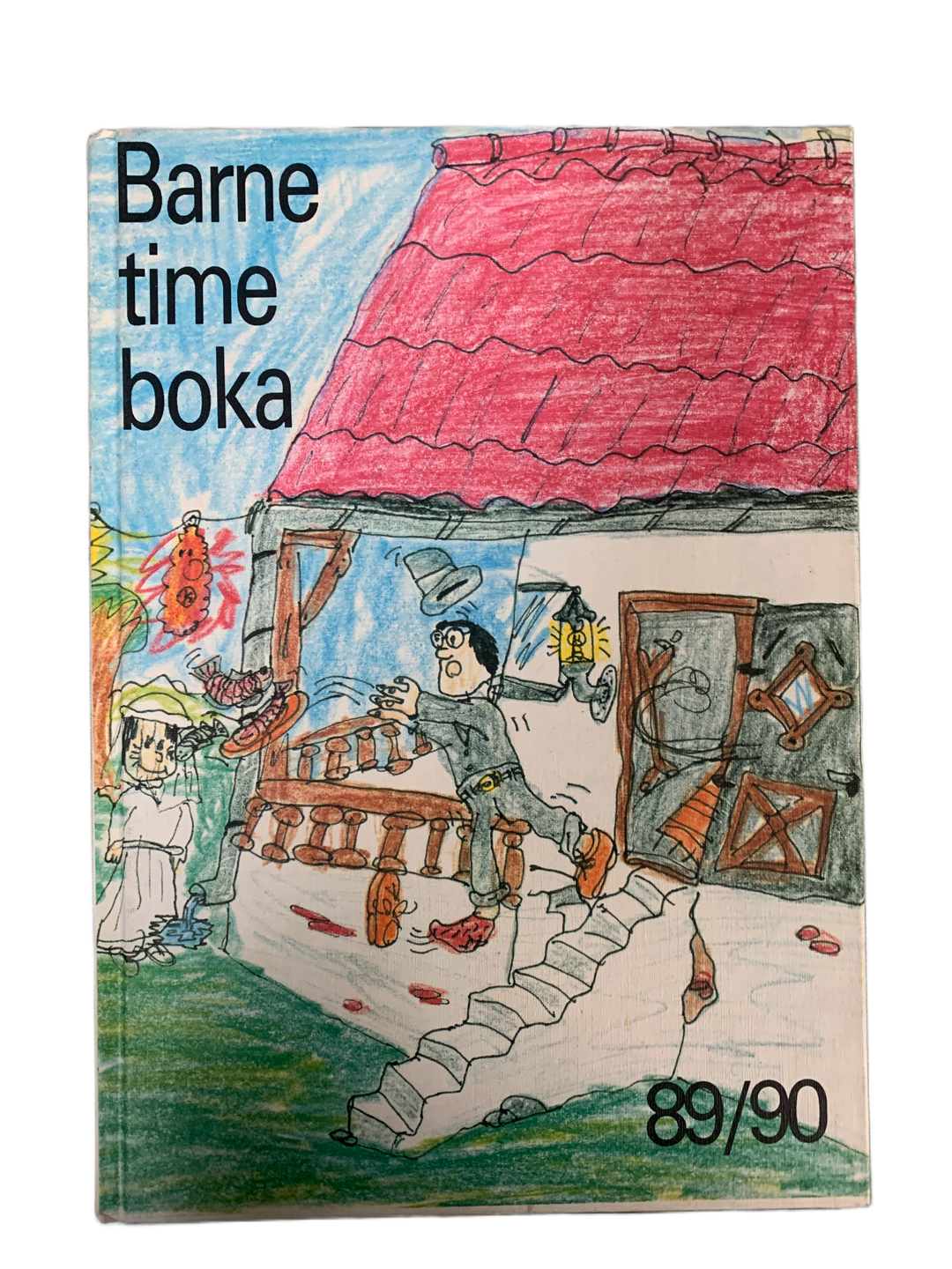 NRK. 1989. Barnetimeboka 89/90. Bok.