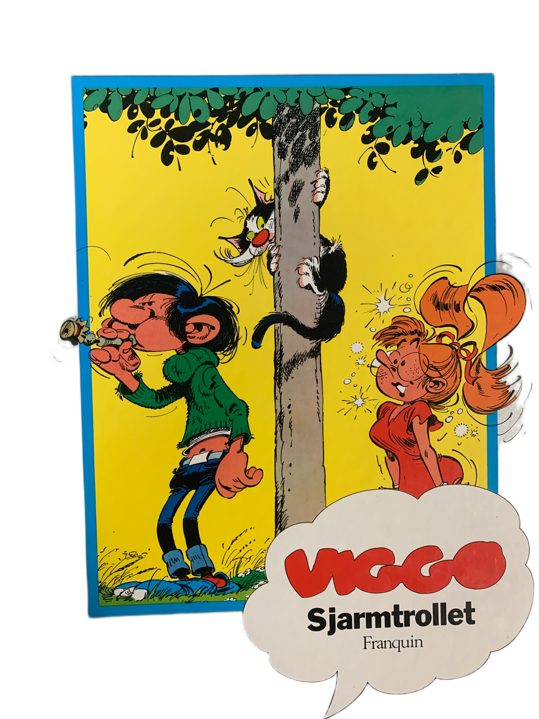 Franquin, 1987. Viggo: Sjarmtrollet. Bok.