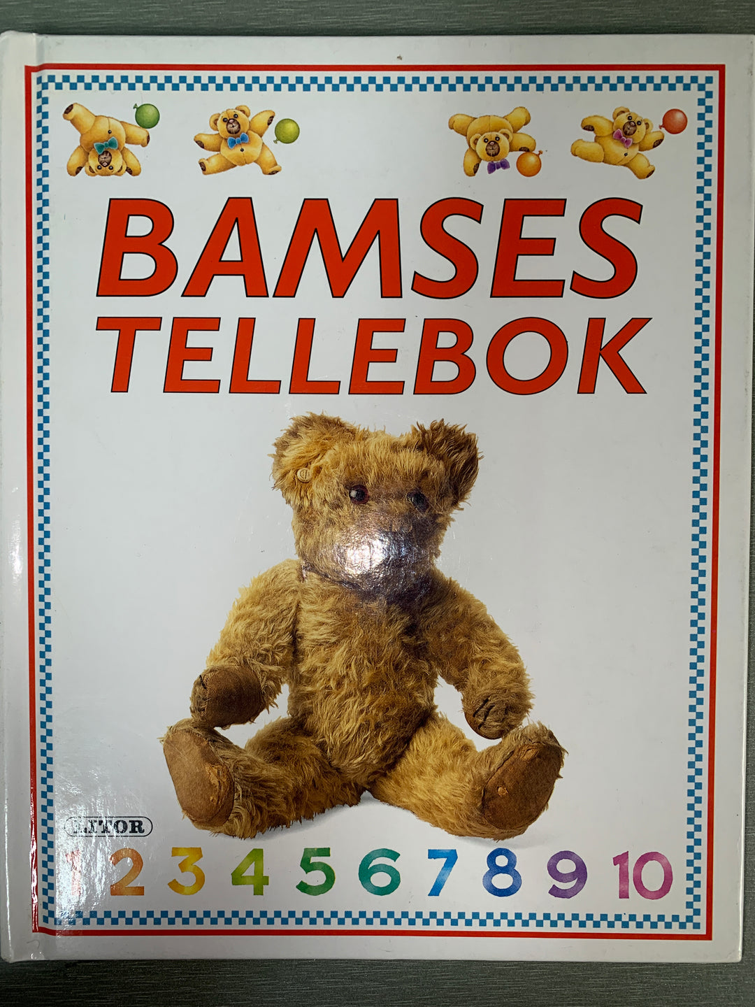 Litor. 1995. Bamses tellebok. Bok.