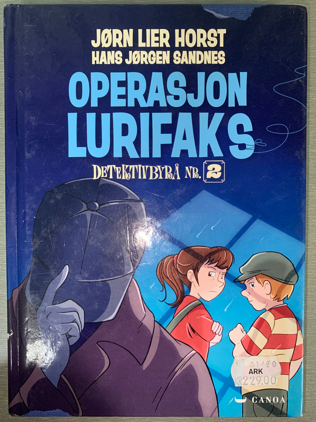 Jørn Lier Horst og Hans Jørgen Sandnes. 2019. Operasjon Lurifaks. Bok.