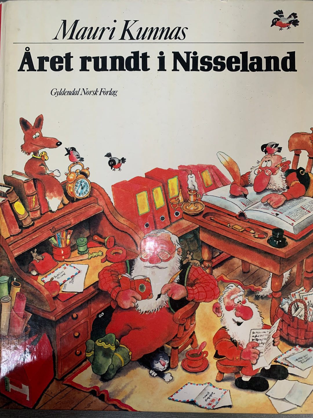 Mauri Kunnas. 1982. Året rundt i Nisseland. Bok.