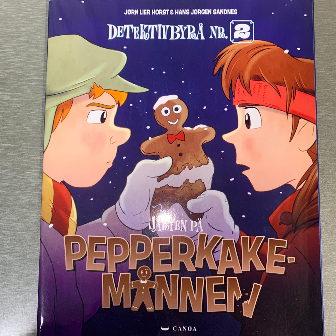 Jørn Lier Horst og Hans Jørgen Sandnes. 2020. Jakten på pepperkakemannen. Bok.