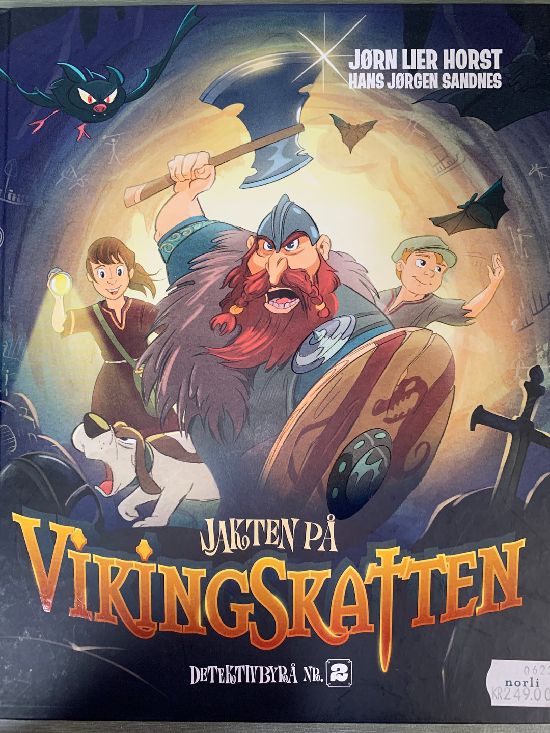 Jørn Lier Horst og Hans Jørgen Sandnes. 2013. Jakten på vikingskatten. Bok.