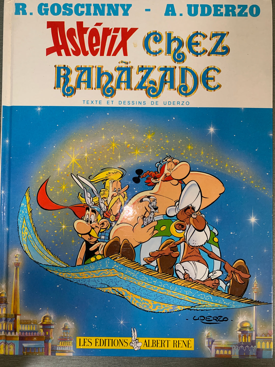 Albert Uderzo. 1987. Asterix chez Rahàzade. Bok.