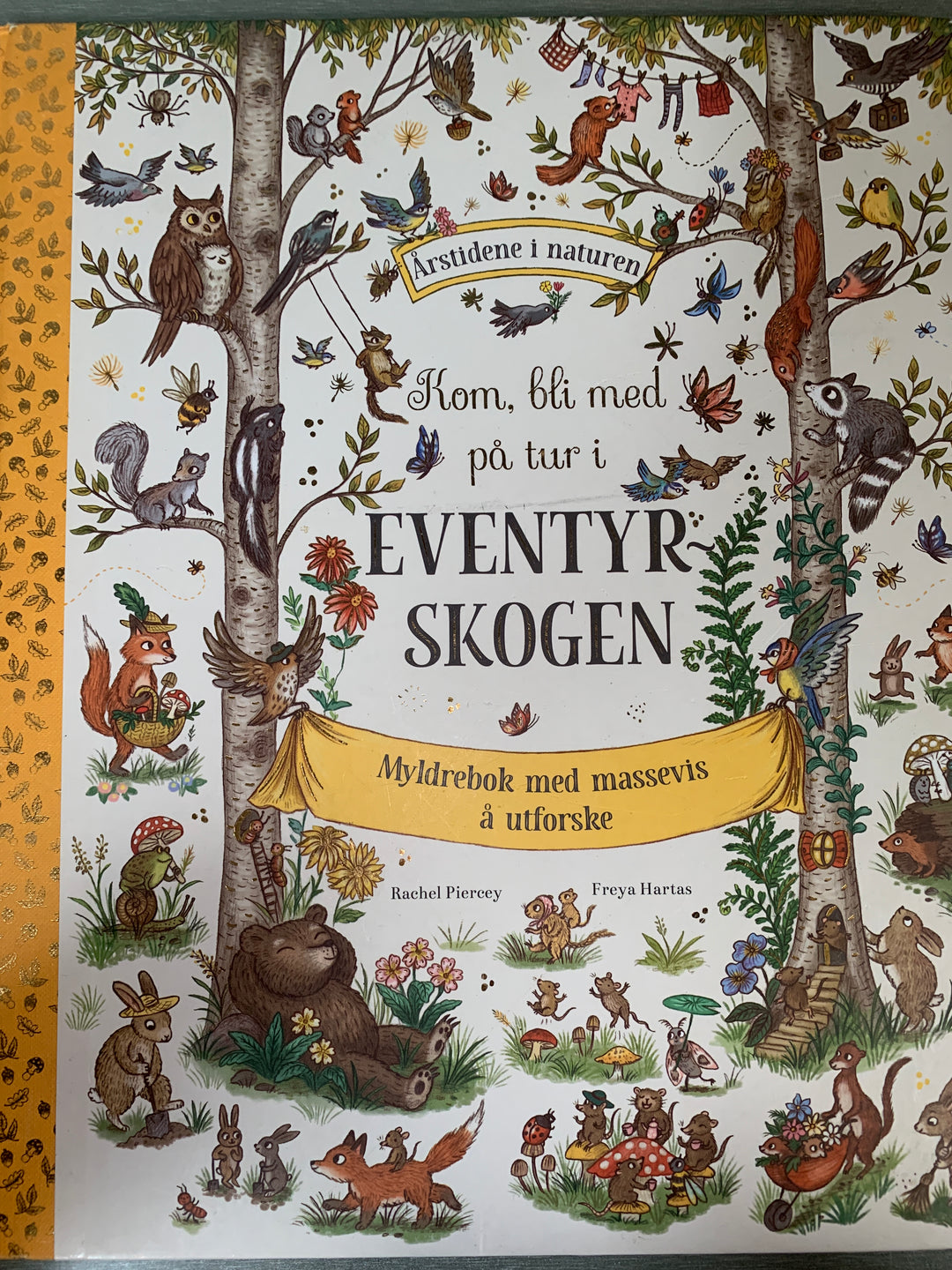 Rachel Piercey og Freya Hartas. 2021. Kom, bli med på tur i eventyrskogen. Bok.