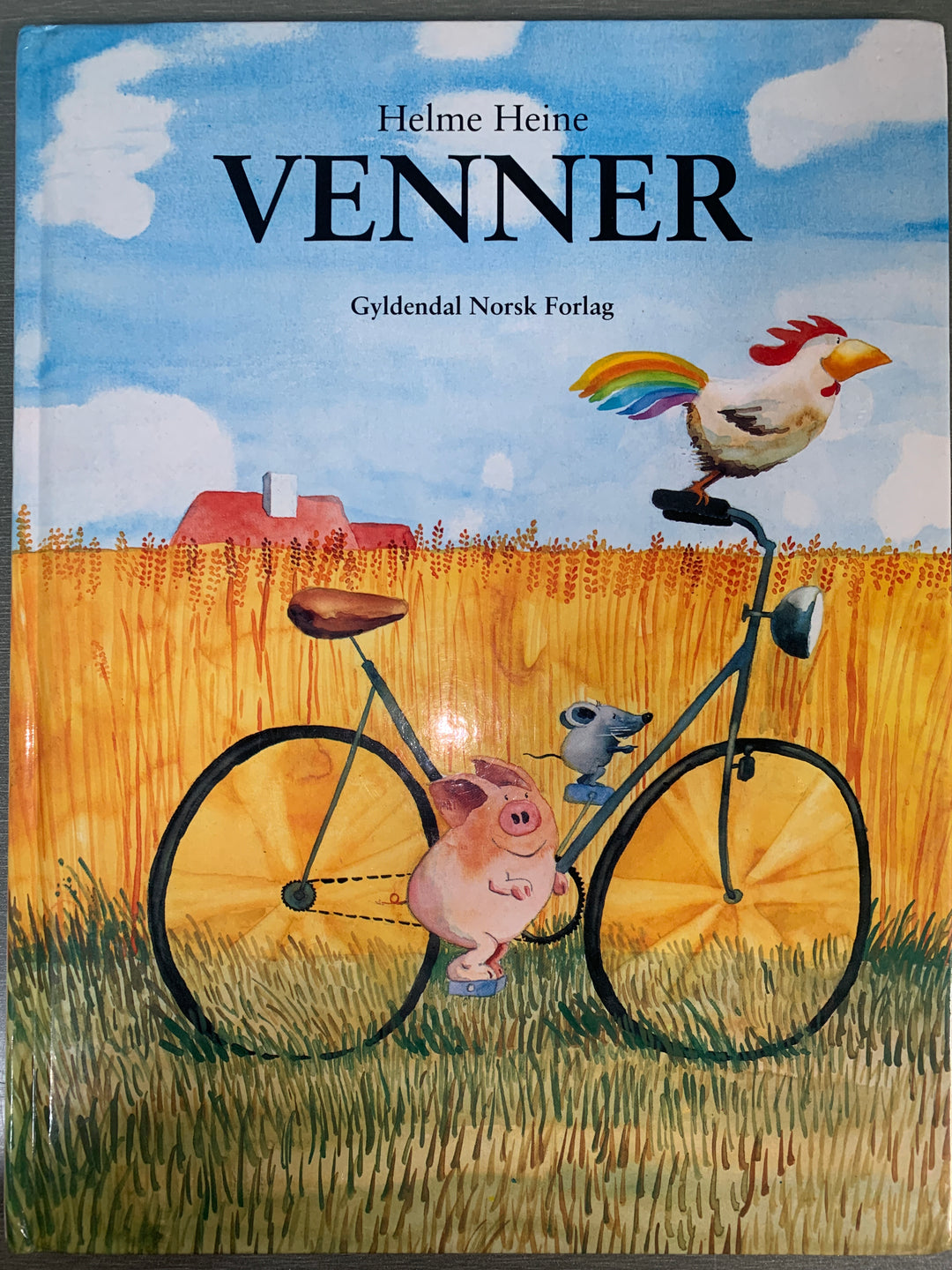 Helme Heine. 1982. Venner. Bok.