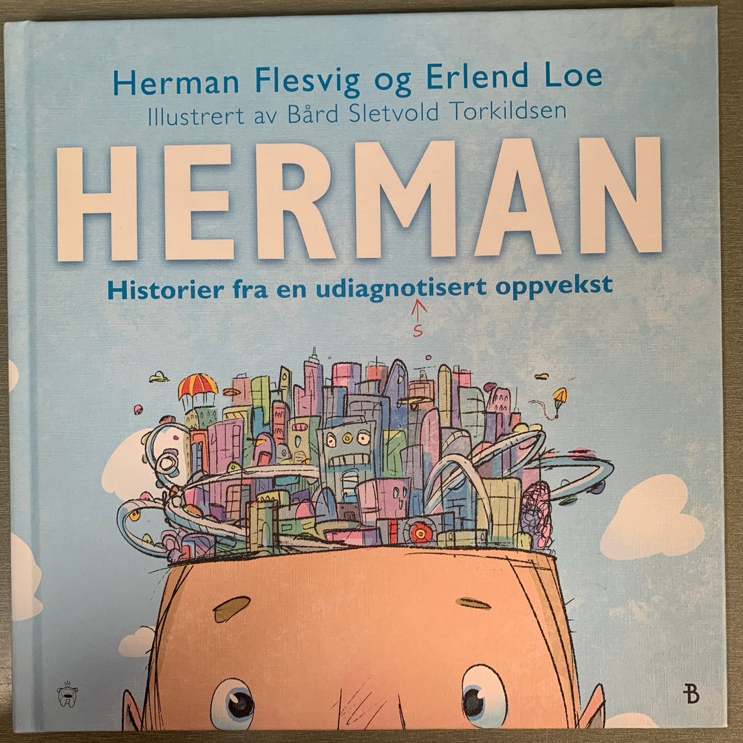 Herman Flesvig og Erlend Loe. 2021. Herman: Historier fra en udiagnostisert oppvekst. Bok.