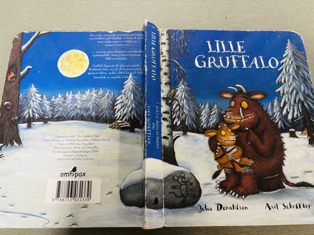 Julia Donaldson og Axel Scheffler. 2008. Lille Gruffalo. Bok.