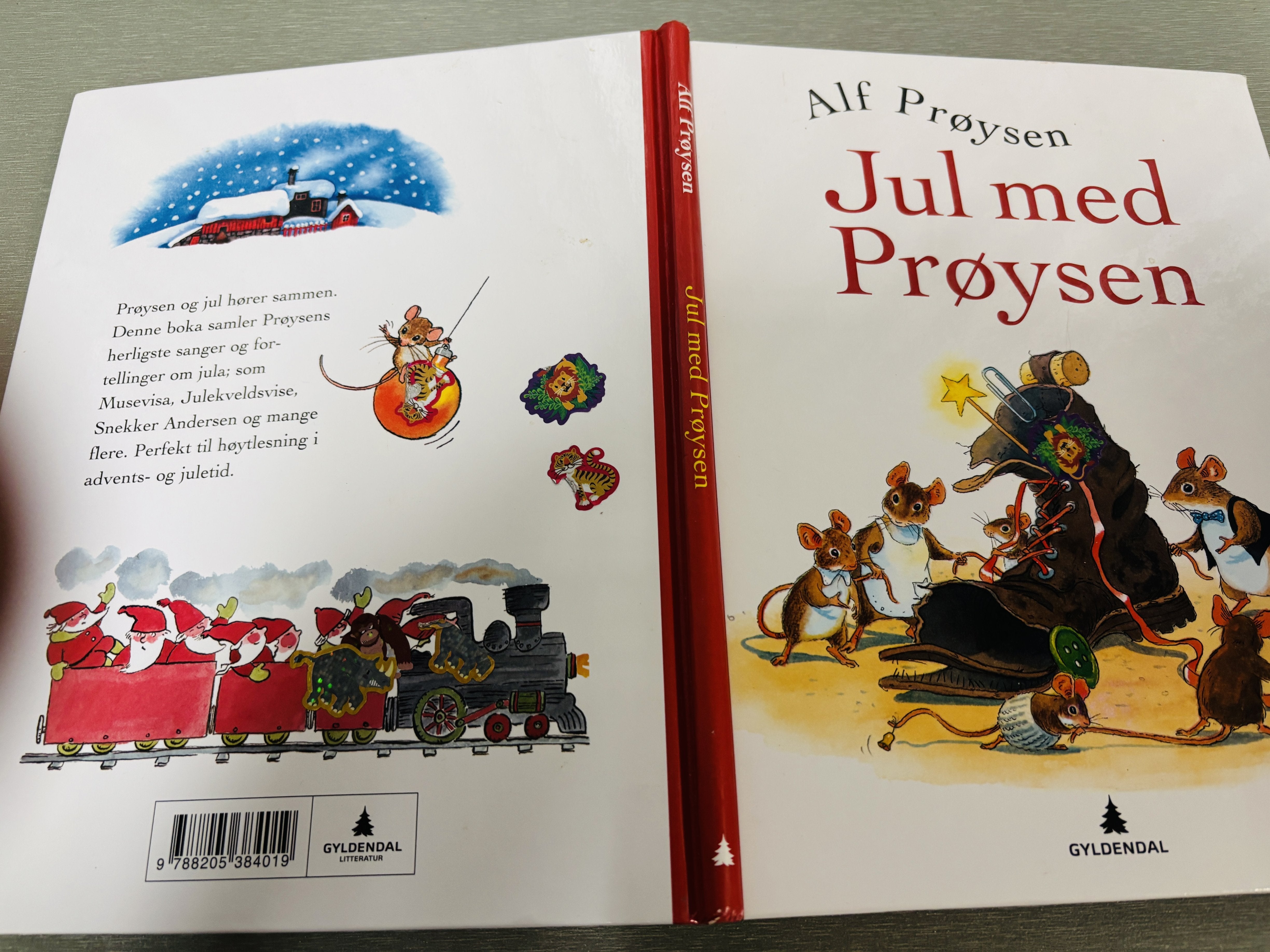 Alf Prøysen. 2008. Jul med Prøysen. Bok.