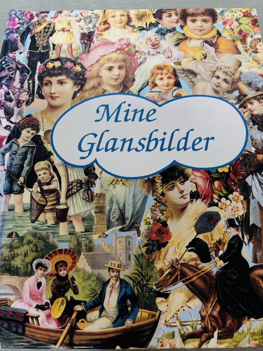 Mine glansbilder. Bok.