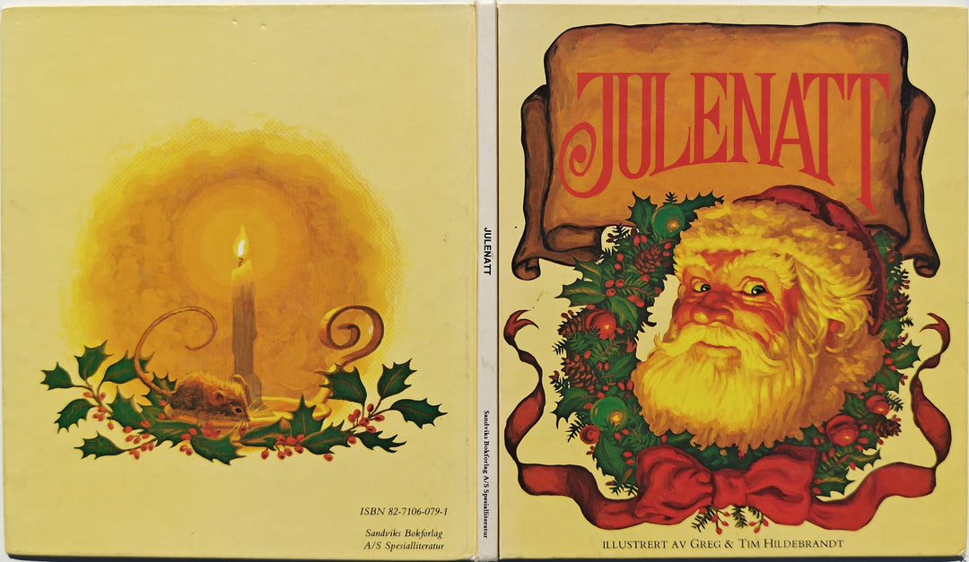 Greg & Tim Hildebrandt. 1979. Julenatt. Bok.