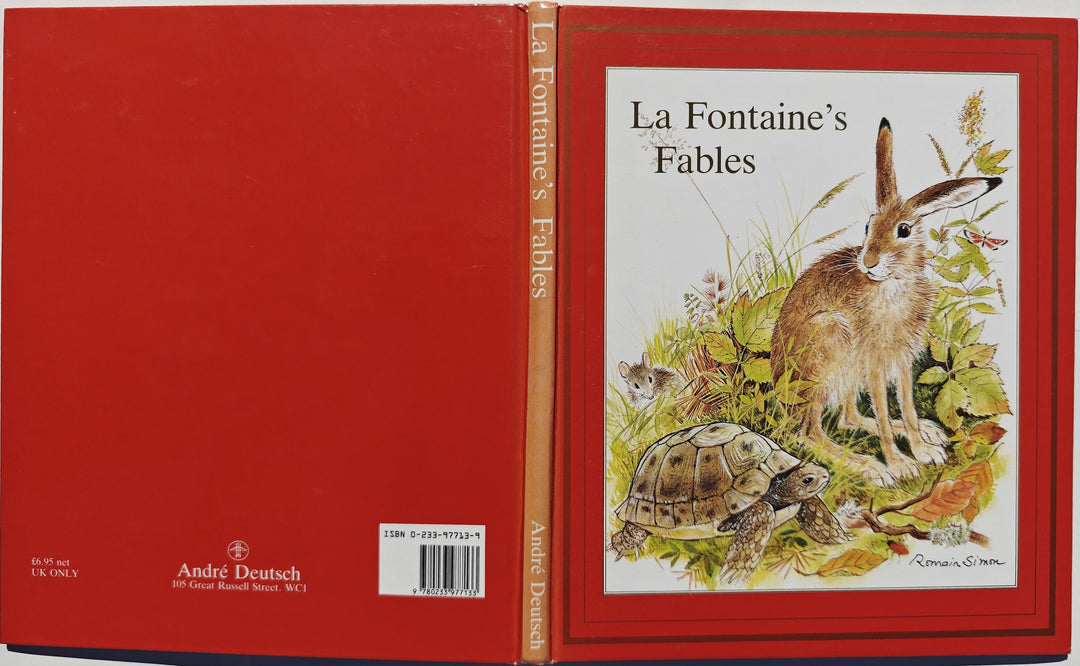 Jean de La Fontaine (Ill: Romain Simon). 1988. La Fontaine's Fables. Bok.