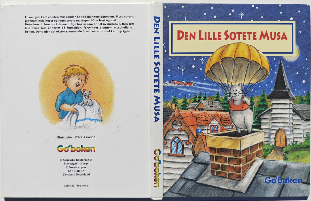 Peter Lawson, 1995, Den lille sotete musa. Bok.