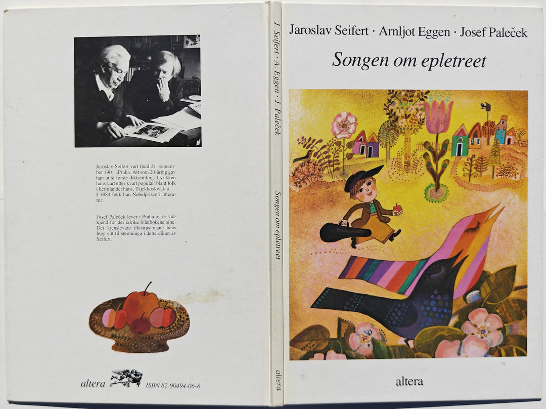 Jaroslav Seifert, Arnljot Eggen og Josef Paleček, 1983, Songen om epletreet. Bok.