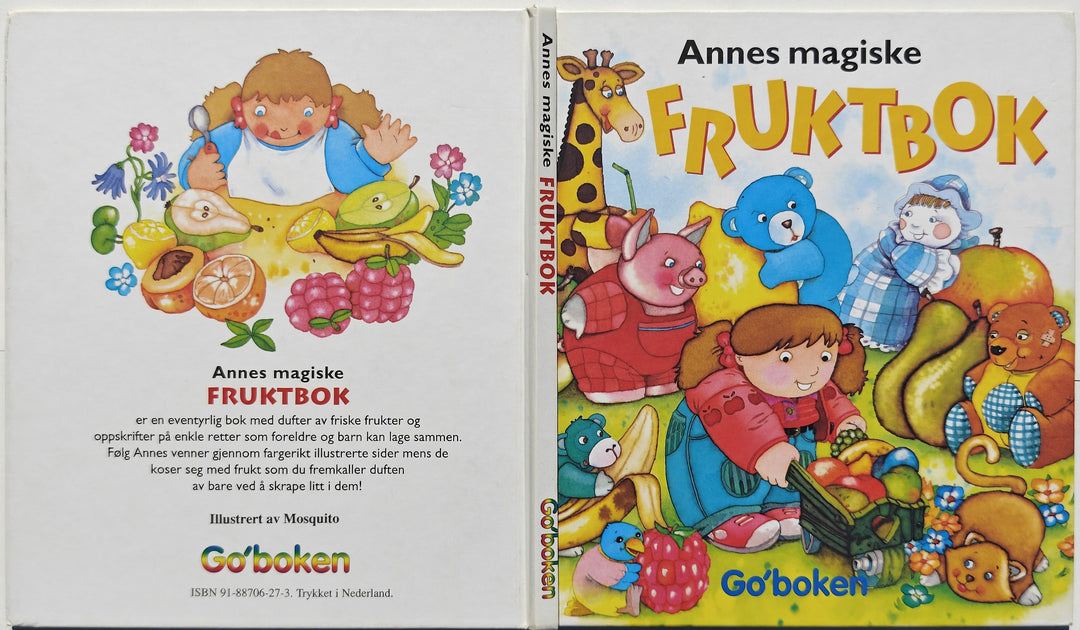Mosquito (illustratør), 1993, Annes magiske fruktbok. Bok.