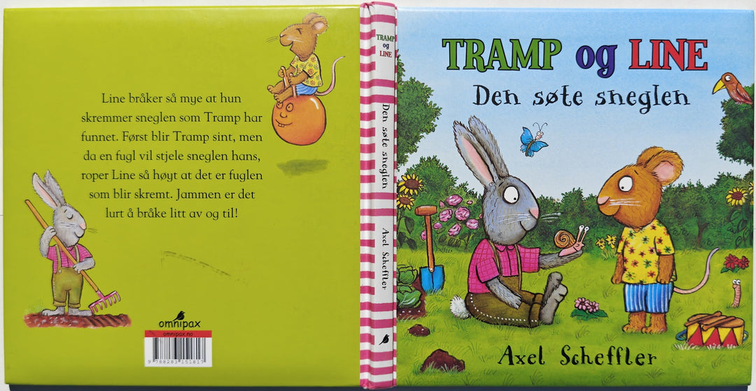 Axel Scheffler, 2021, Tramp og Line - Den søte sneglens. Bok.
