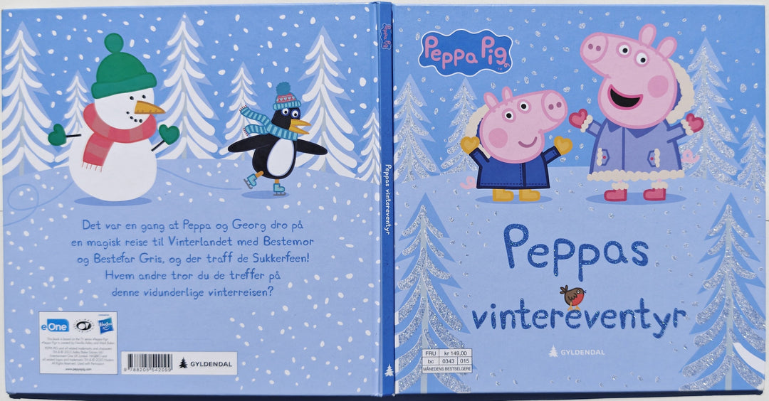 Peppa Pig, 2021, Peppas vintereventyr. Bok.