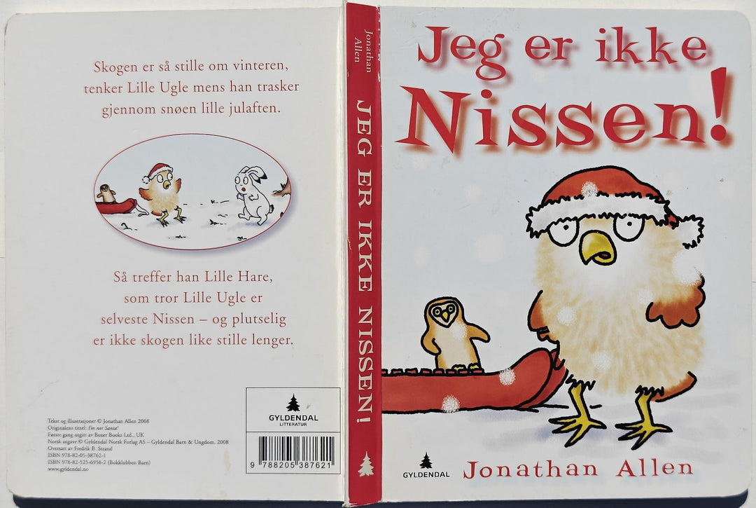 Jonathan Allen, 2008, Jeg er ikke nissen!. Bok.