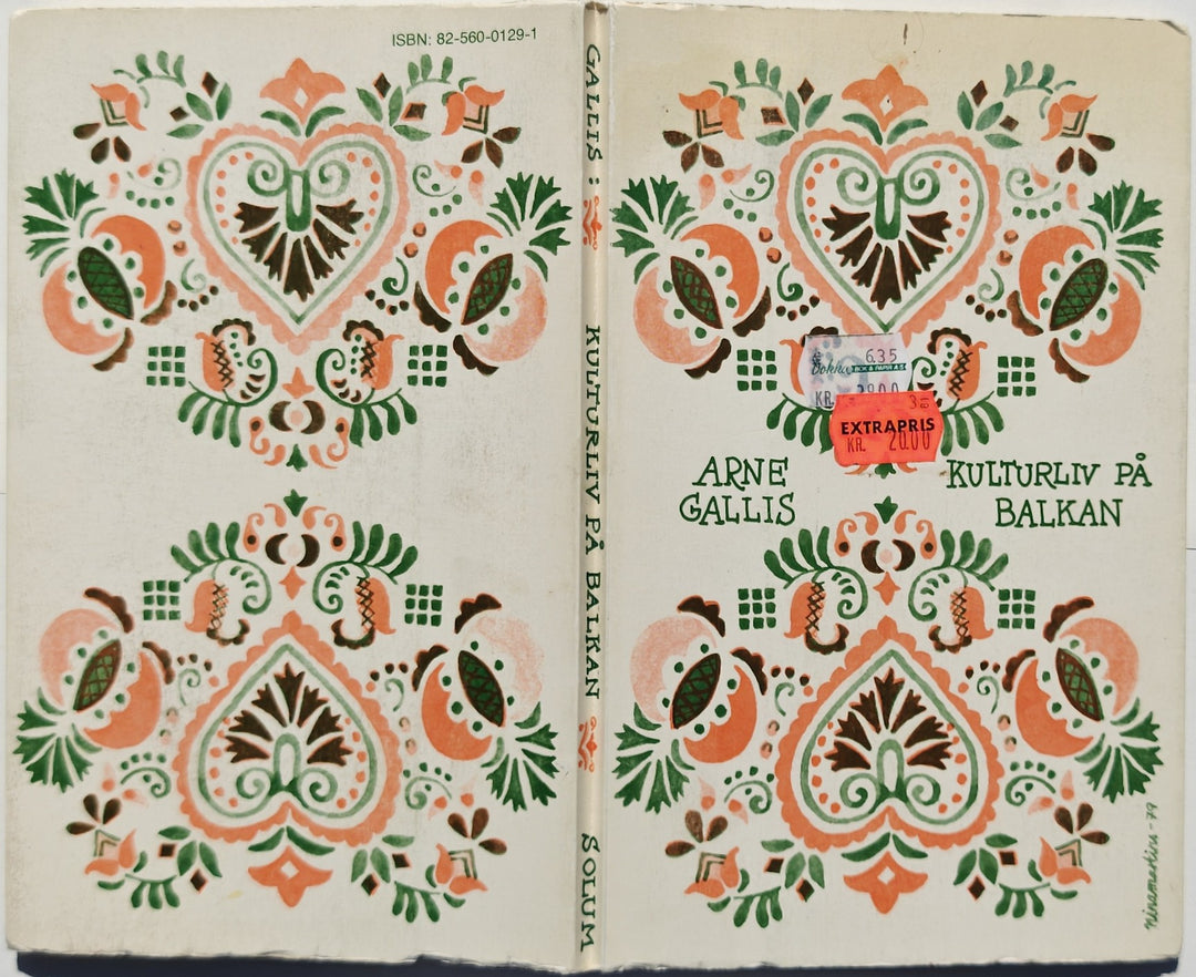 Arne Gallis, 1979, Kulturliv på Balkan. Bok.