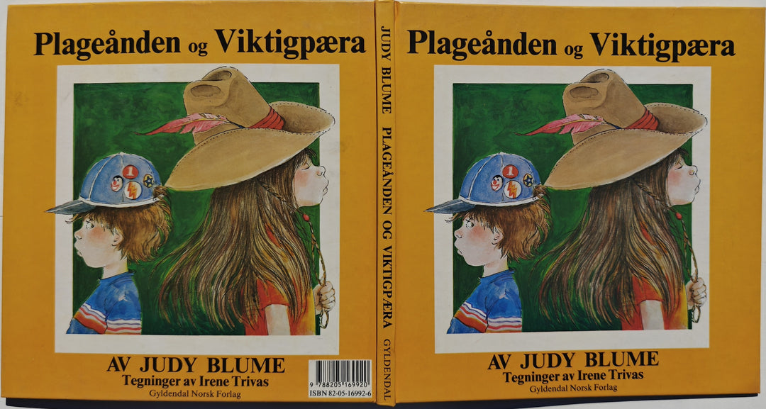 Judy Blume, Plageånden og Viktigpæra. Bok.