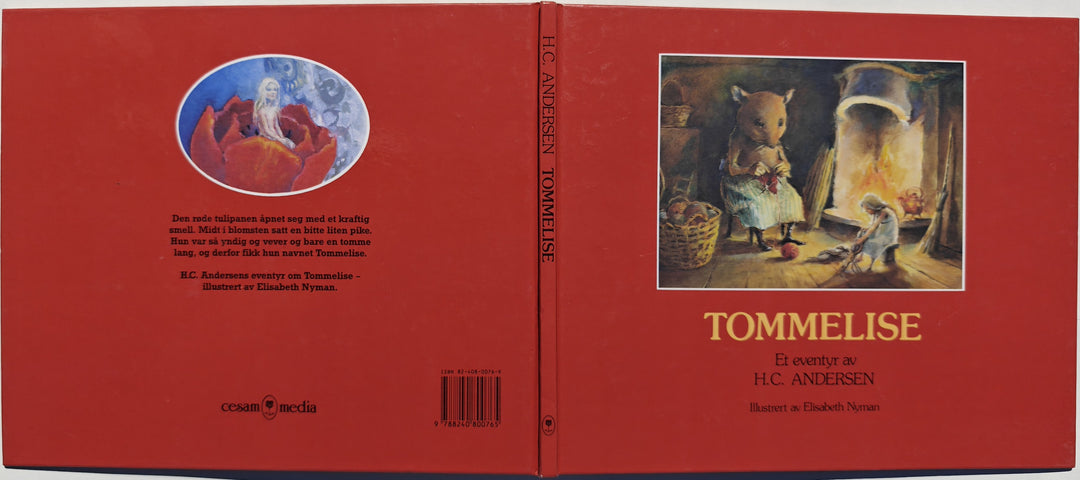 H.C. Andersen, Tommelise. Bok.
