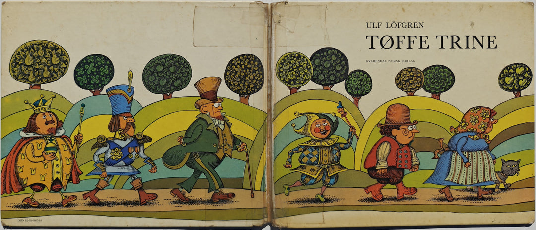Ulf Löfgren. 1974. Tøffe Trine. Bok.